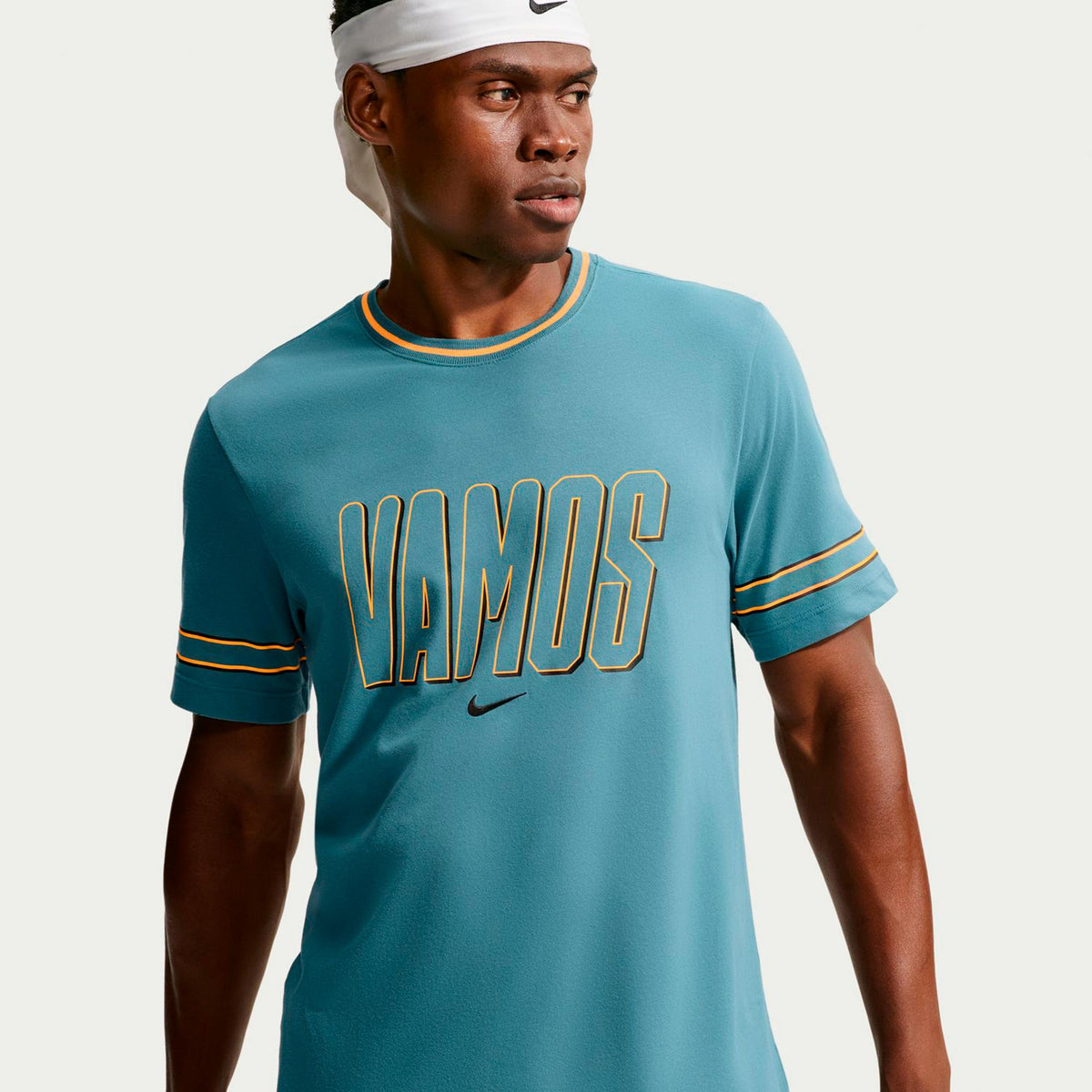 Nike Court Dri-Fit T-shirt Hommes - bleu petrol