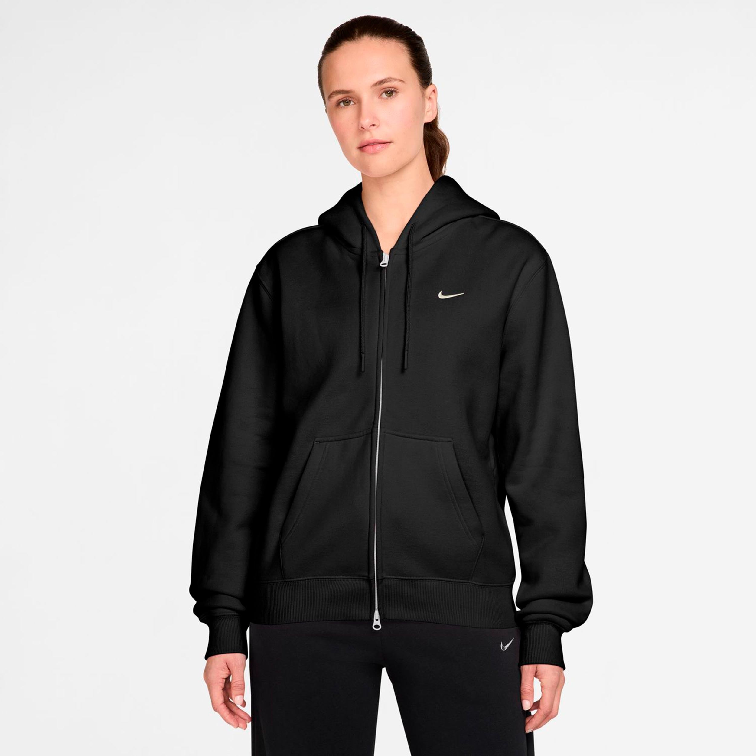 Nike Studio Fleece Gilet en coton Femmes - noir