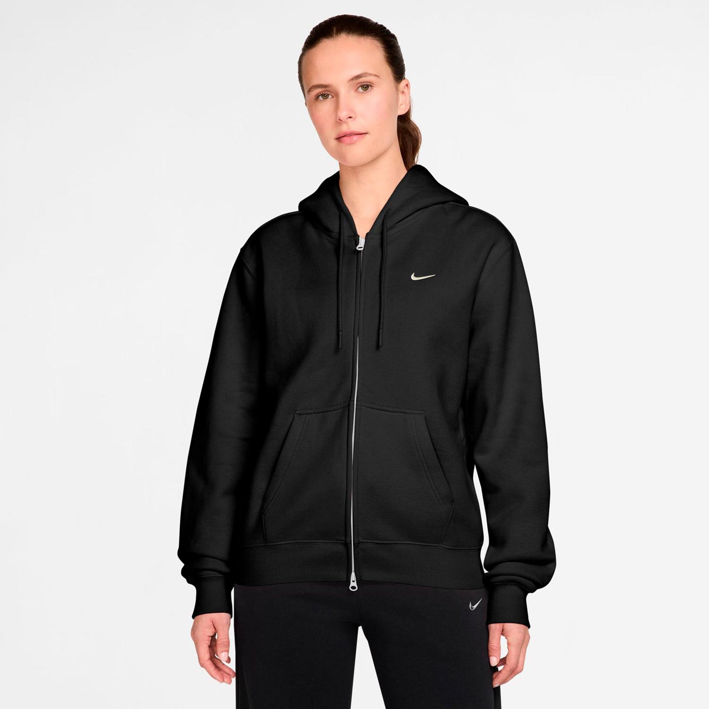 Nike Studio Fleece Gilet en coton Femmes - noir