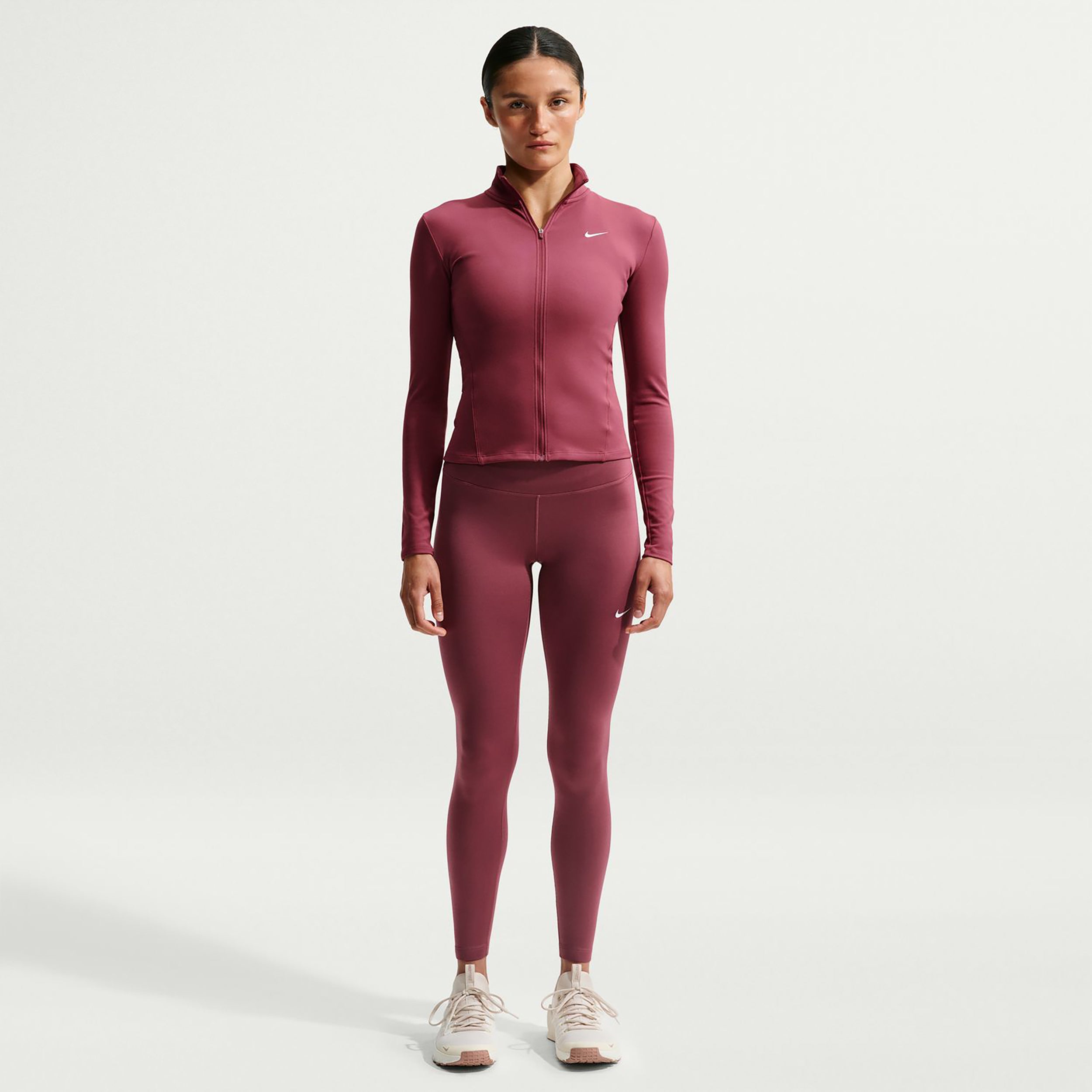 Nike One Fitted Veste de survêtement Femmes - mauve