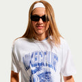 Court Slam T-shirt Femmes - blanc