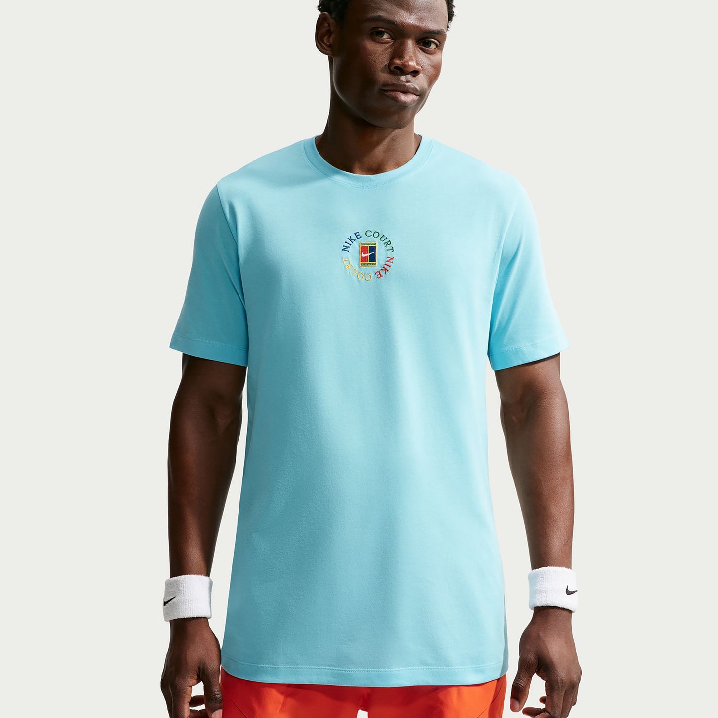 Nike Court T-shirt Hommes - turquoise