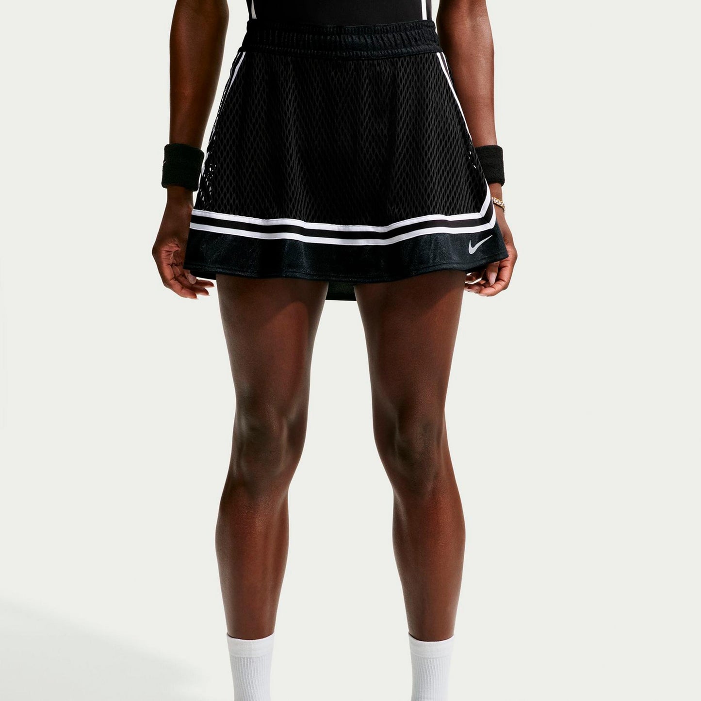 Nike Court Slam Jupe Femmes - noir, blanc