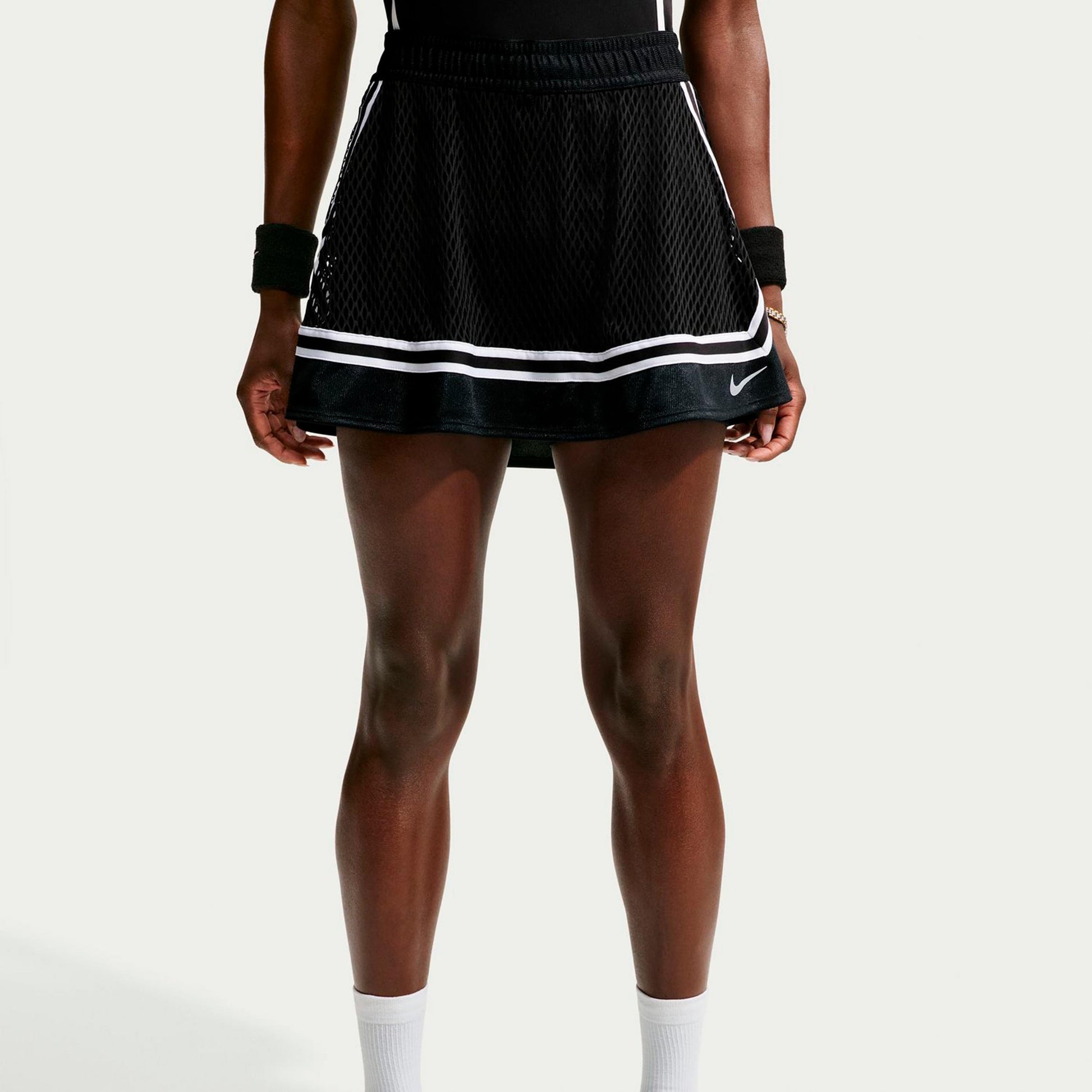 Nike Court Slam Jupe Femmes - noir, blanc
