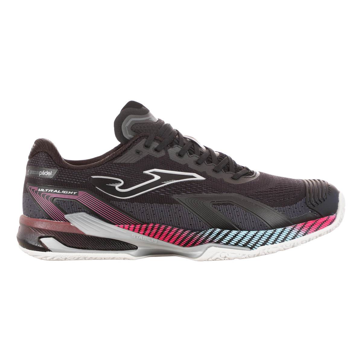 Joma Ultra Light Chaussures padel Hommes - noir, rose