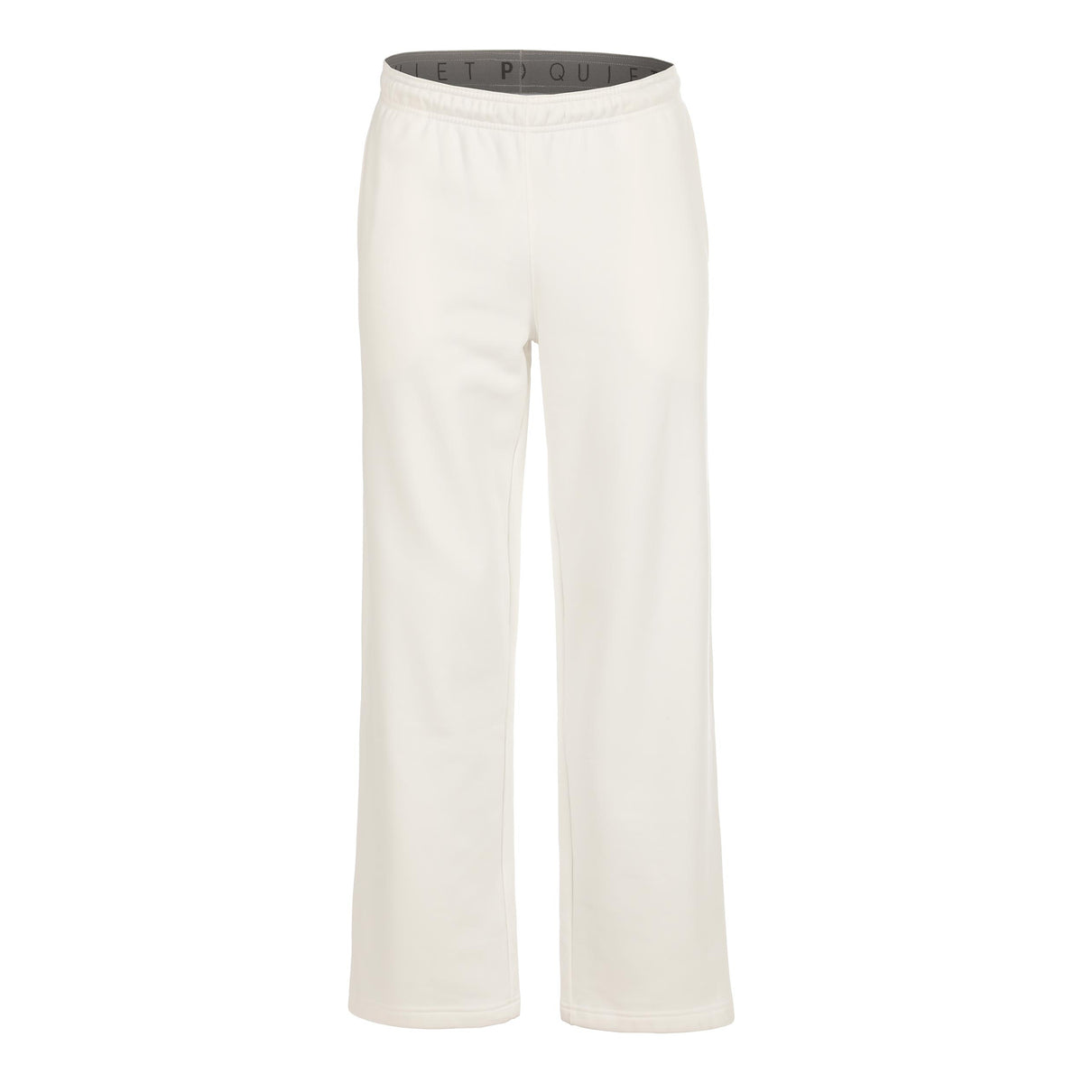 Quiet Please Straight Leg Pantalon survêtement Unisex - crème