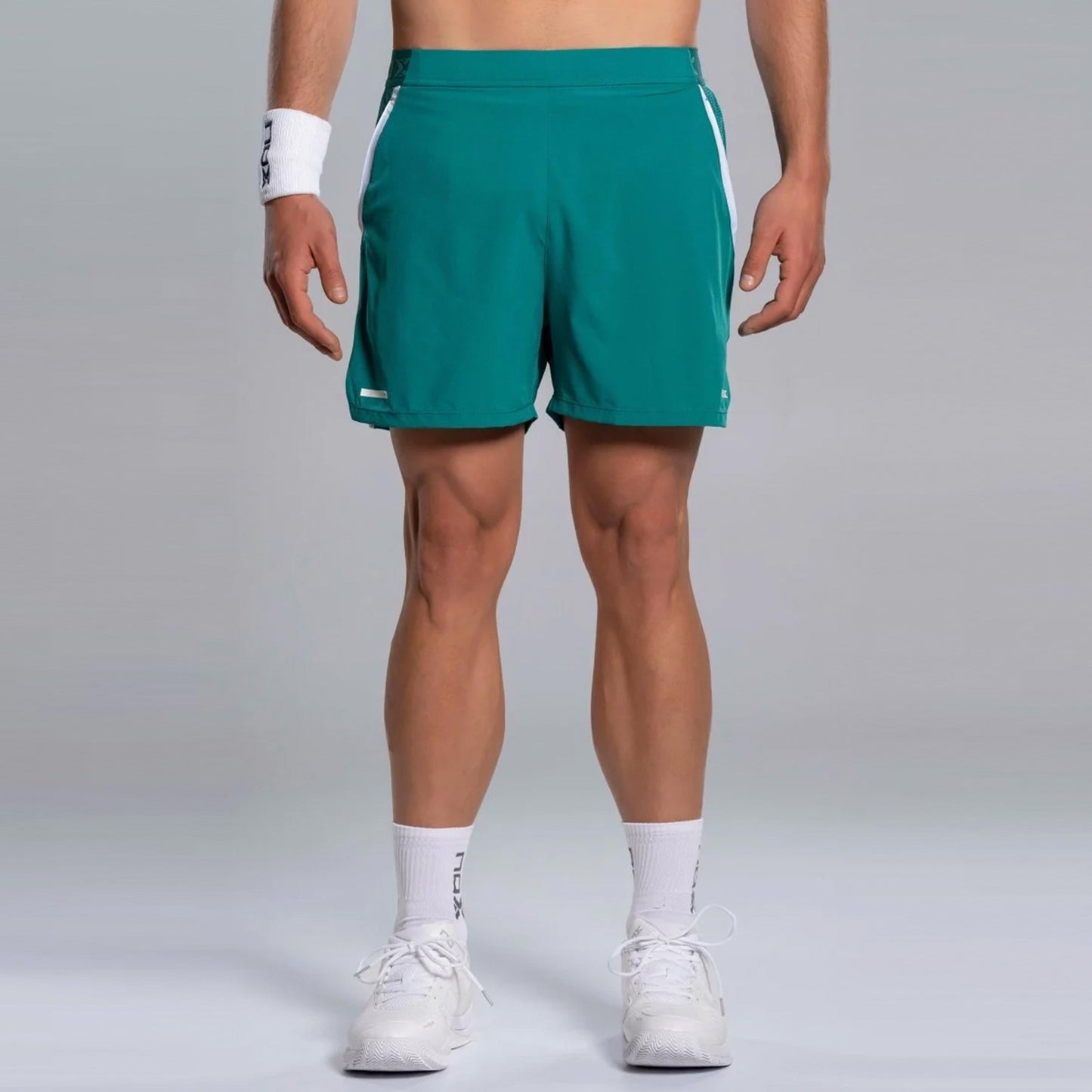 NOX Pro Shorts Hommes - bleu-vert