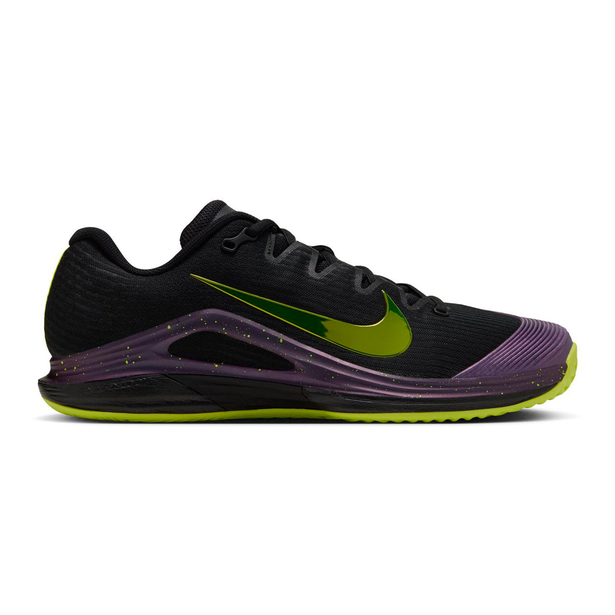 Nike Zoom Vapor 12 Chaussure terre battue Hommes - noir, jaunes fluo