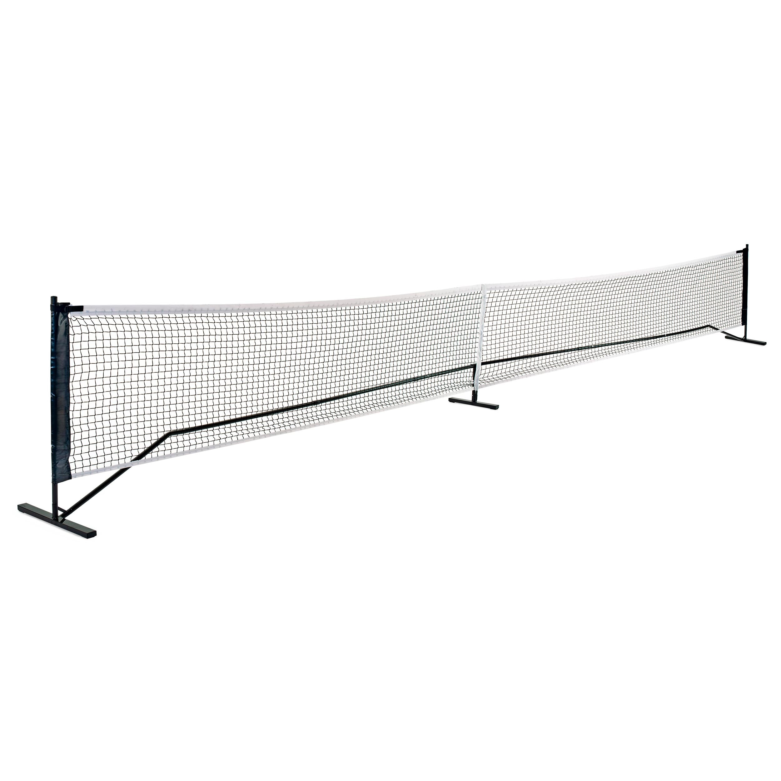Tegra Mobile Netzanlage III Filet de pickleball - noir