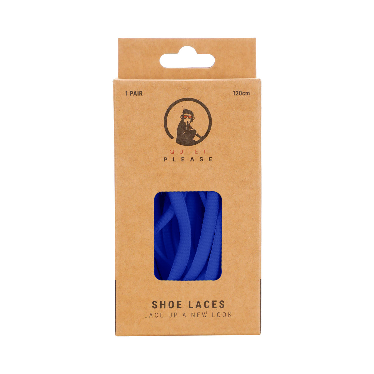 Quiet Please QP shoe laces 120cm Lacets - bleu