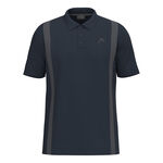 Vêtements HEAD HEAD Club 25 Tech Polo Hommes-Bleu Foncé