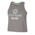 Vêtements BIDI BADU BIDI BADU Good Vibes Logo Chill Débardeur Tank Top Femmes-Gris,Bleu