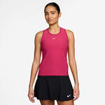 Vêtements de tennis Nike Nike Dri-FIT Victory Débardeur tank top Femmes - berry, blanc
