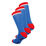 Bold Bro III Crew Printed Move Socks 3 Pack - blue/white/red