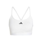 Vêtements adidas adidas Aeroreact Training 3 Stripes Soutien-gorge Sport Femmes-Blanc