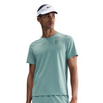 Vêtements de tennis Nike Nike Court Dri-Fit Advantage T-shirt Hommes-Sauge