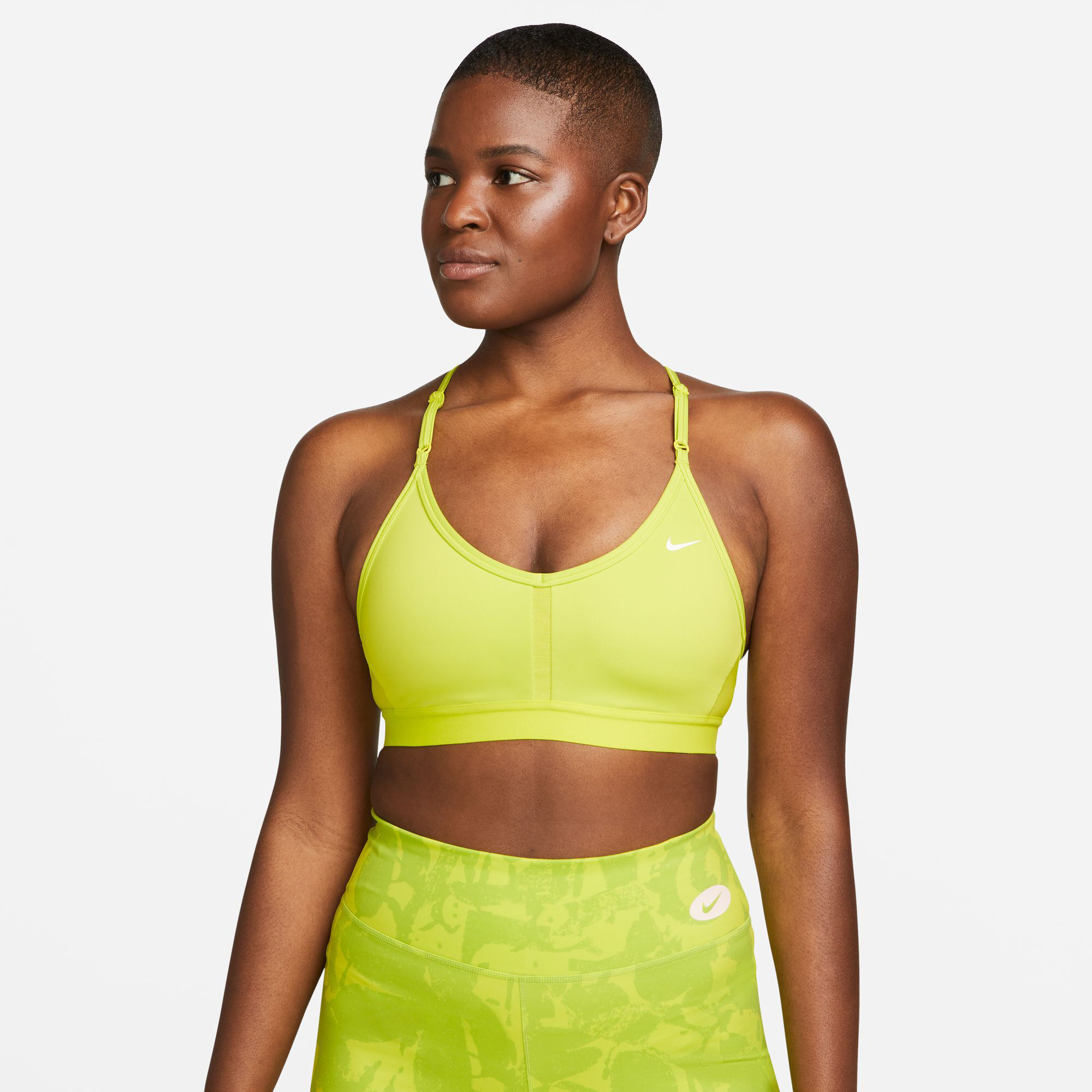 Neon nike bra hotsell