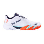Chaussures de padel Babolat Babolat Jet Premura 3 Lebron Chaussures padel Hommes - blanc, orange
