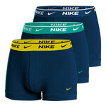 V&ecirc;tements Nike Nike Everyday Stretch Trunk Cale&ccedil;on Pack de 3 Hommes - rouge, multicouleur