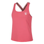 V&ecirc;tements Quiet Please Quiet Please Endlessly Serve & Volley 2.0 D&eacute;bardeur Tank Top Femmes-Corail,Multicouleur