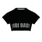 Vêtements De Tennis BIDI BADU Abdominis Crop Move Tee - black