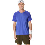 Vêtements ASICS ASICS Match Actibreeze T-shirt Hommes-Bleu