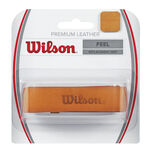 Grips Wilson Wilson Premium Leather Replacement Grip Pack 1 Unité-Marron
