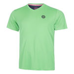 V&ecirc;tements BIDI BADU BIDI BADU Crew Inside Out V-Neck T-shirt Hommes-Vert Fluo,Bleu Fonc&eacute;