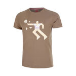 Vêtements BIDI BADU BIDI BADU Paris 2025 Chill T-shirt Garçons-Marron,Beige