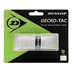 Grips Dunlop Dunlop Gecko-Tac Replacement Grip Pack 1 Unité-Blanc