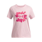 Vêtements Under Armour Under Armour Bubble T-shirt Filles-Pink