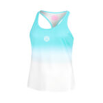 V&ecirc;tements BIDI BADU BIDI BADU Crew Gradiant D&eacute;bardeur Tank Top Filles-Turquoise,Blanc
