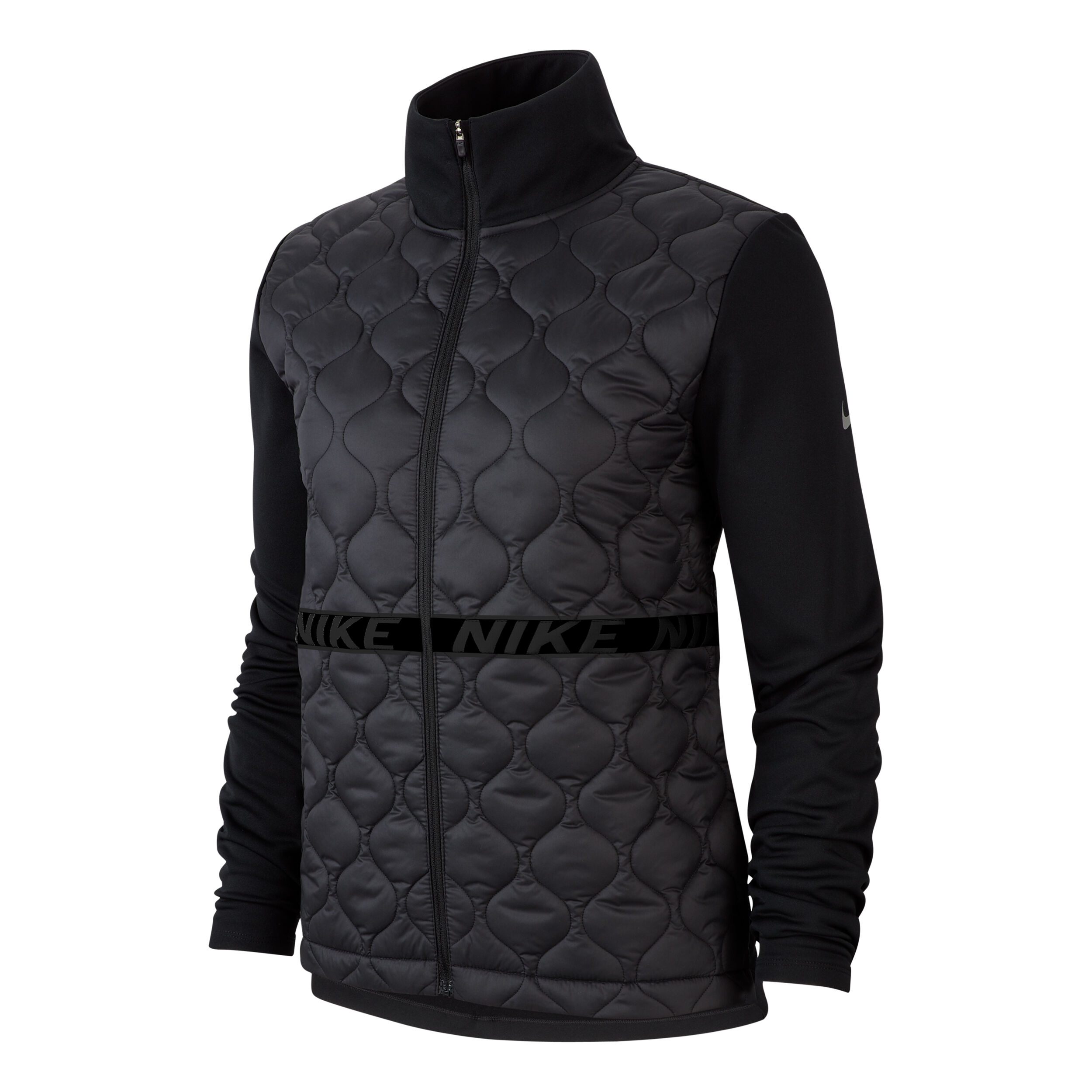 Aerolayer Veste Running Femmes Noir Argent