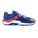 Chaussures de padel Babolat Babolat Movea 2 Men Chaussures Padel Hommes-Bleu Foncé,Rouge