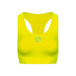 Vêtements BIDI BADU BIDI BADU Major Pector Move Soutien-gorge Sport Femmes-Jaunes Fluo