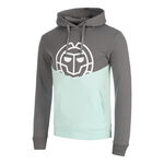 Vêtements BIDI BADU BIDI BADU Lunis Lifestyle Sweat À Capuche Hommes-Gris Foncé, Mint
