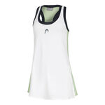 Vêtements HEAD HEAD Play Tech Robe Femmes-Blanc,Bleu Foncé