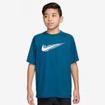 V&ecirc;tements Nike Nike Dri-FIT Multi T-shirt Enfants - bleu, blanc