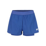 Vêtements Racket Roots Racket Roots Teamline 2in1 Short Avec Poche-balles Femmes-Bleu