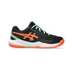 Chaussures de padel ASICS ASICS Gel-Dedicate 8 Gs Chaussures Padel Enfants-Noir,Corail