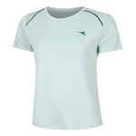Vêtements Diadora Diadora L. T-shirt Femmes-Bleu Clair