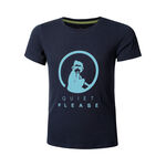 V&ecirc;tements Quiet Please Quiet Please Advantage Logo T-shirt Gar&ccedil;ons-Bleu Fonc&eacute;