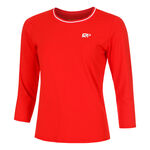 Vêtements Racket Roots Racket Roots Teamline Haut Manches Longues Femmes-Rouge