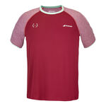 Vêtements Babolat Babolat Crew Neck Lebron T-shirt Hommes-Rouge Vin