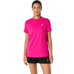 Vêtements de tennis ASICS ASICS Core T-shirt Femmes-pink
