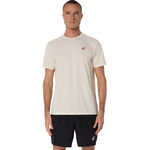 Vêtements ASICS COURT GRAPHIC SS TOP