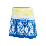 Vêtements Lucky in Love Lucky in Love Shibori Wave 14in Jupe Femmes-Bleu,Multicouleur