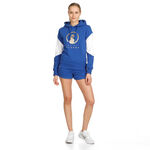 V&ecirc;tements Quiet Please Quiet Please Retro Stripe Sweat &Agrave; Capuche Femmes-Bleu,Multicouleur