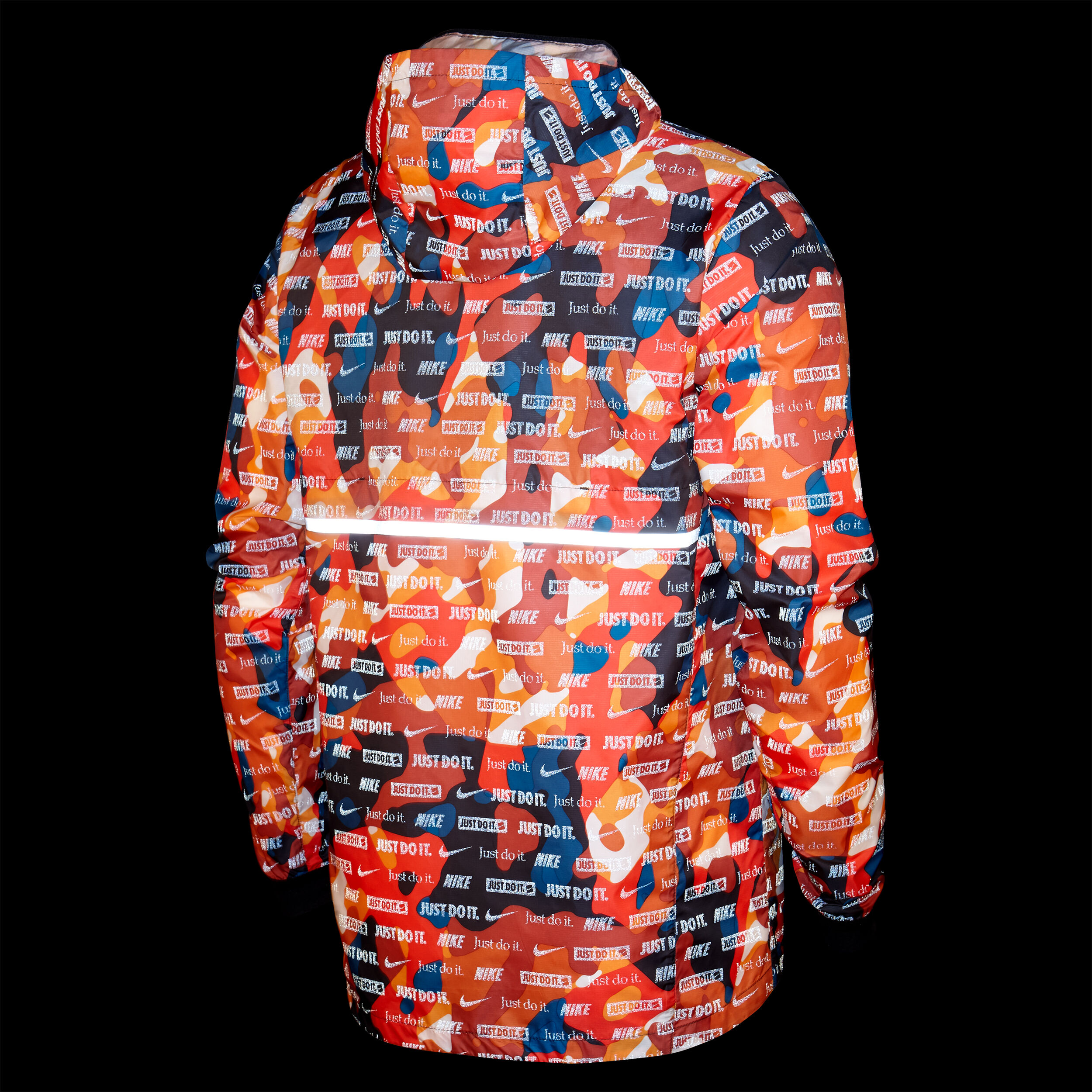Shield Ghost Flash Veste Running Hommes Rouge Orange
