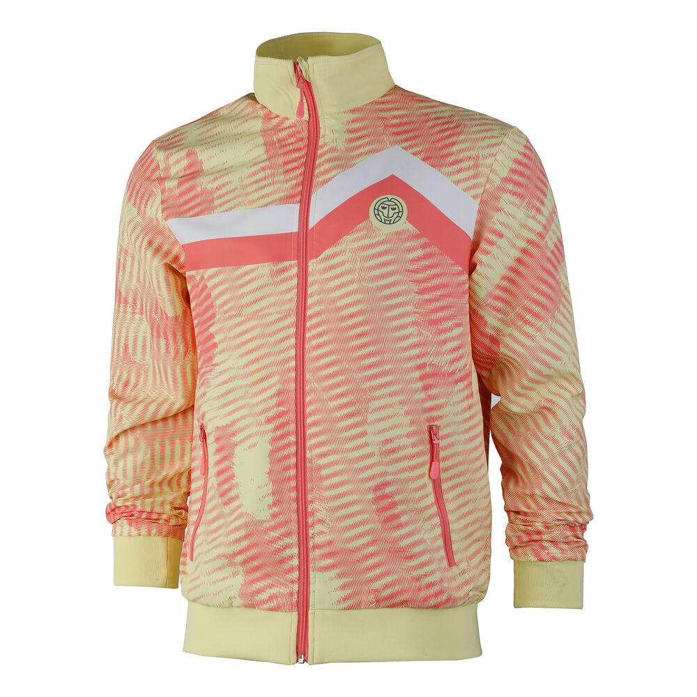 Zulu Tech Veste De Survêtement Hommes - Jaune , Corail
